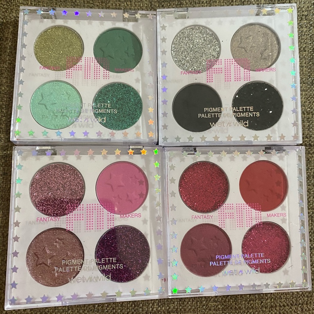 Wet n wild eyeshadow palettes
